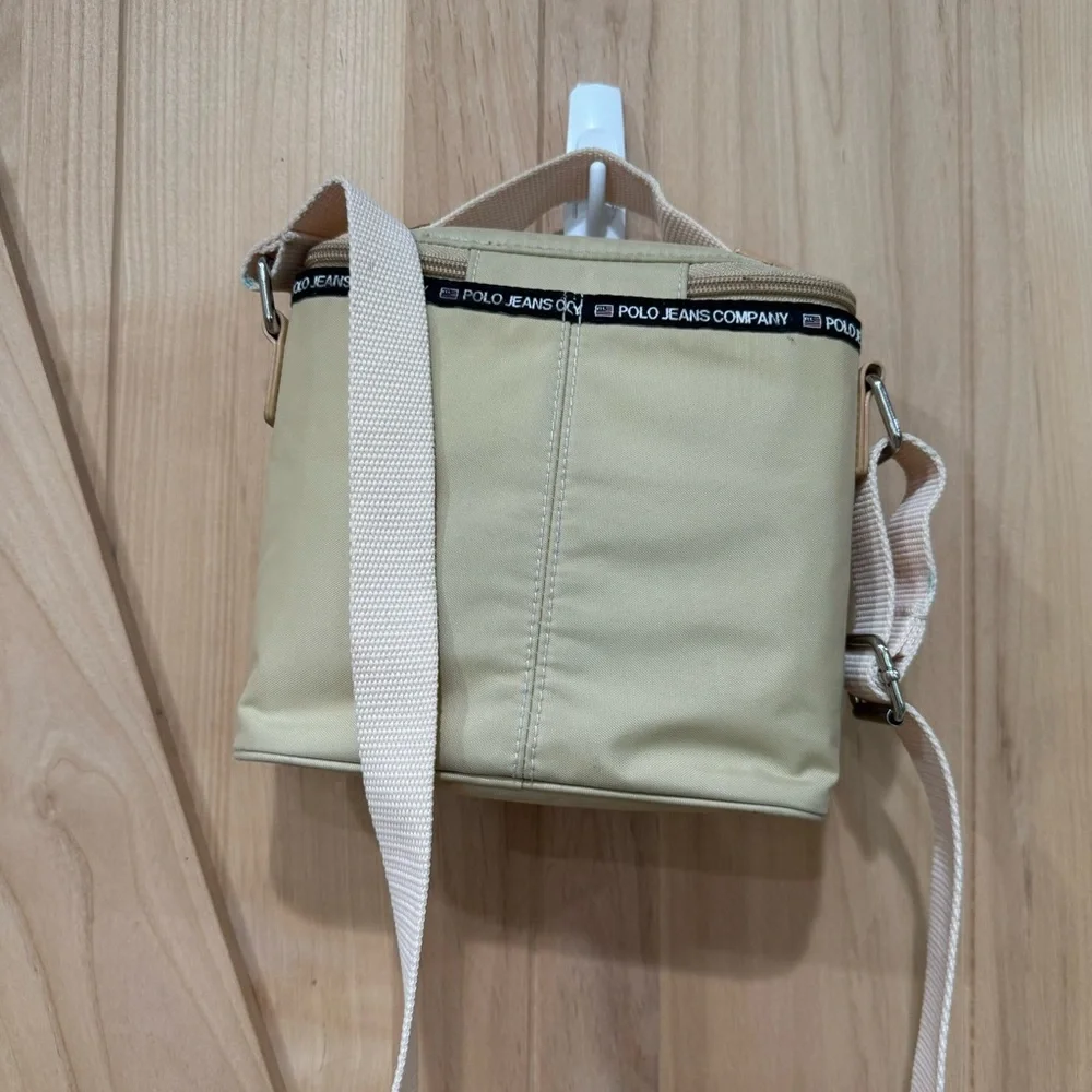 Ralph Lauren Polo Jeans Blue Label Crossbody Bag Small Shoulder bag Y2k Vintage - Picture 8 of 15